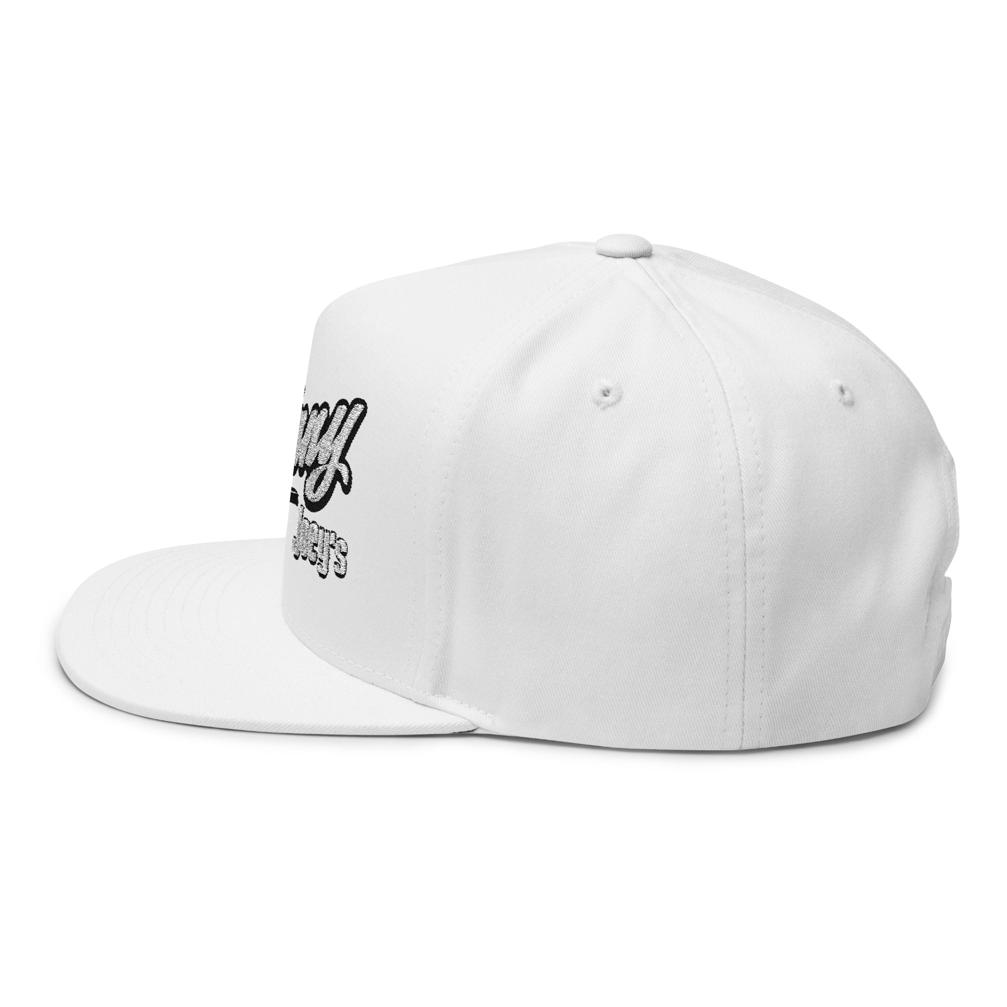 Skinny Joey's Embroidered Flat Bill Cap