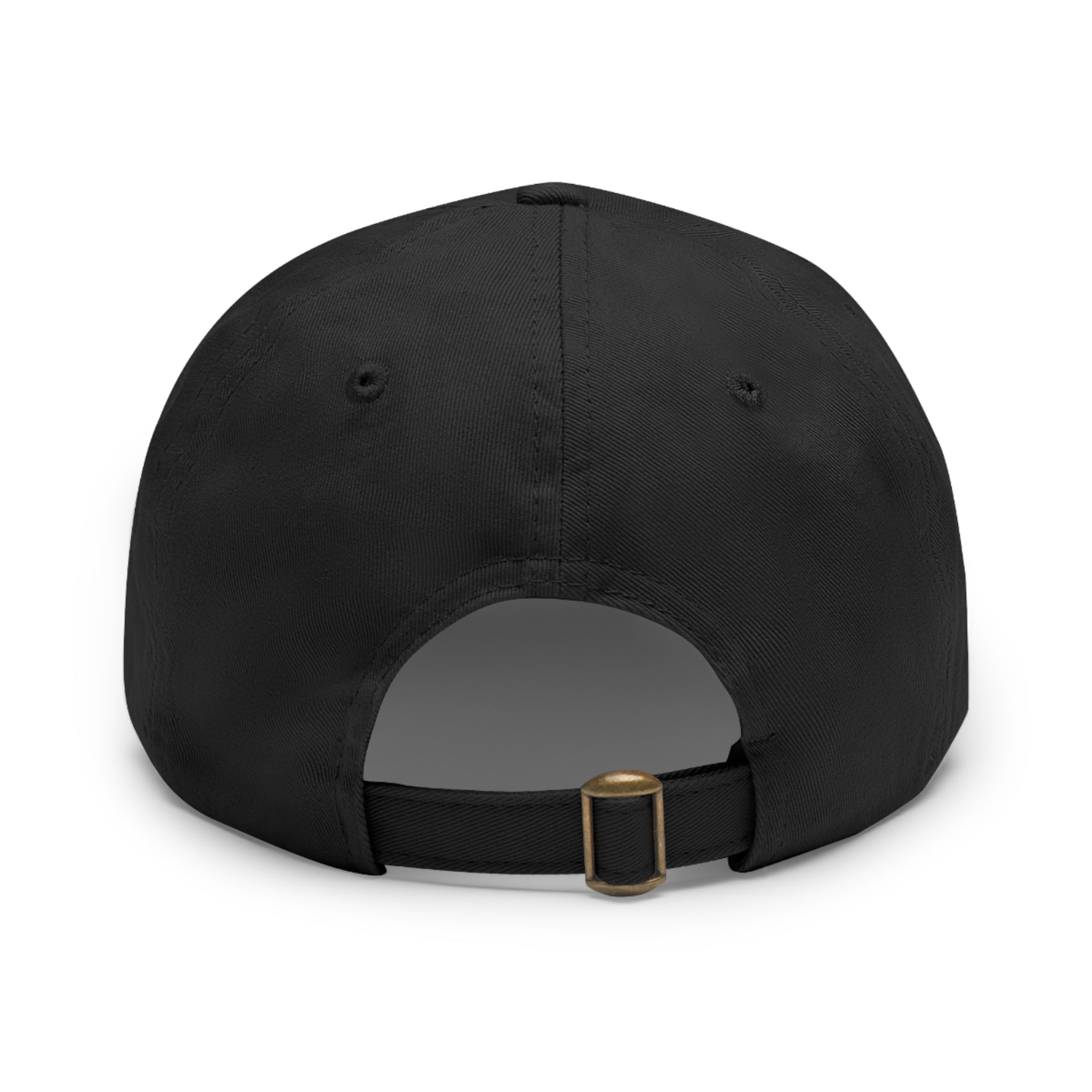 Skinny Joey Leather Patch Dad Hat
