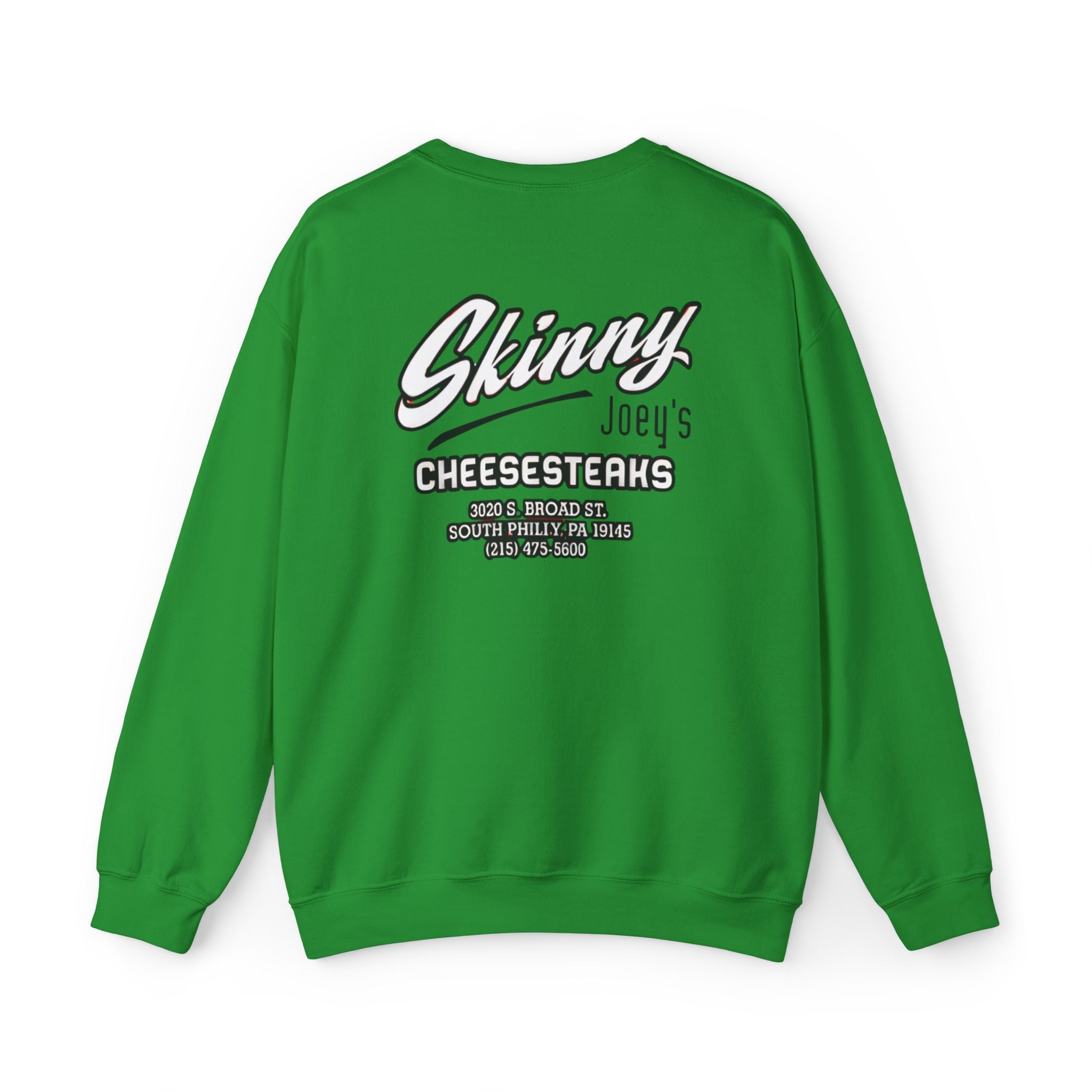 Skinny Joey’s Cheesesteaks Unisex Crewneck Sweatshirt | South Philly 3020 S. Broad St.