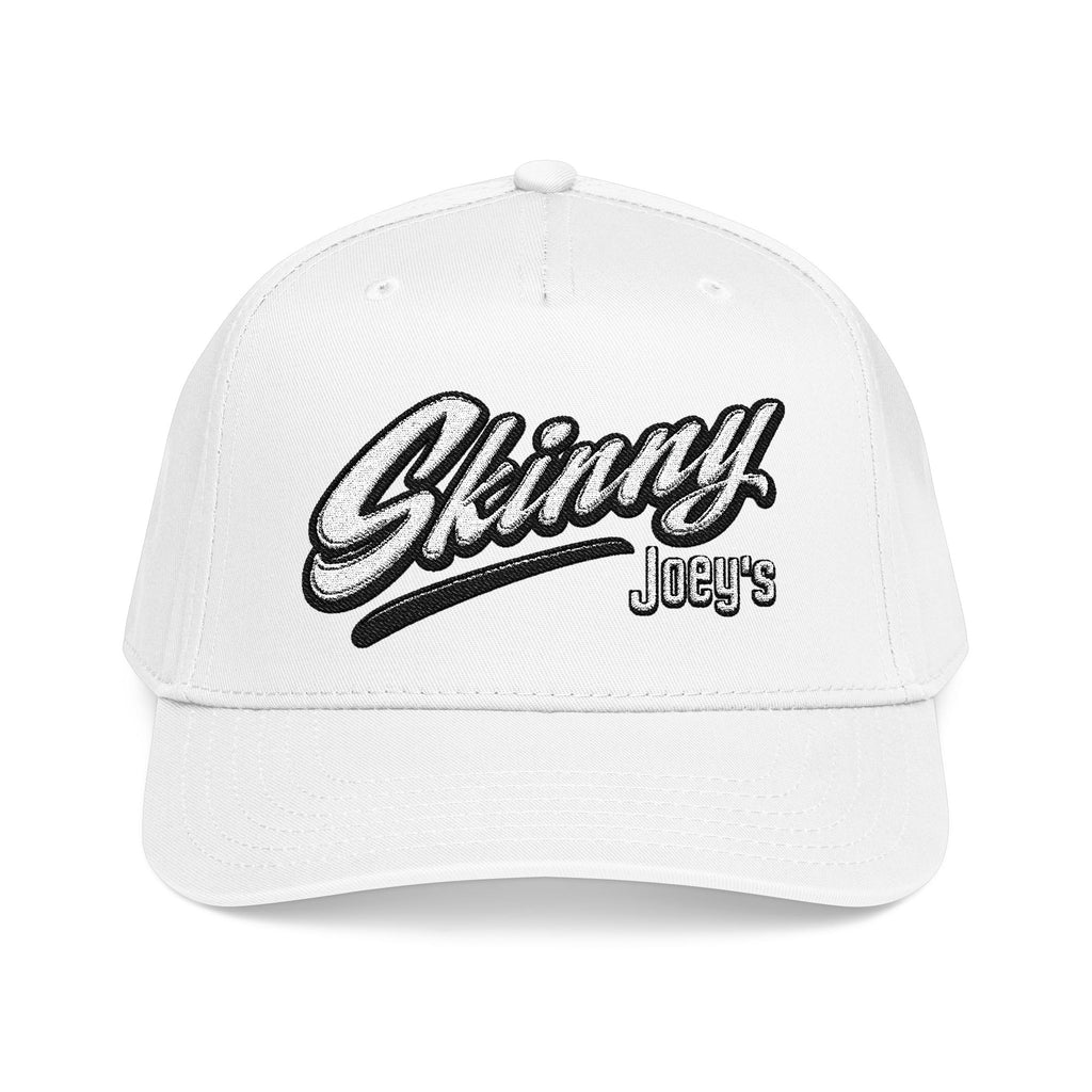 Skinny Jeans Retro Script Baseball Cap | Two-Tone Mid-Profile Hat