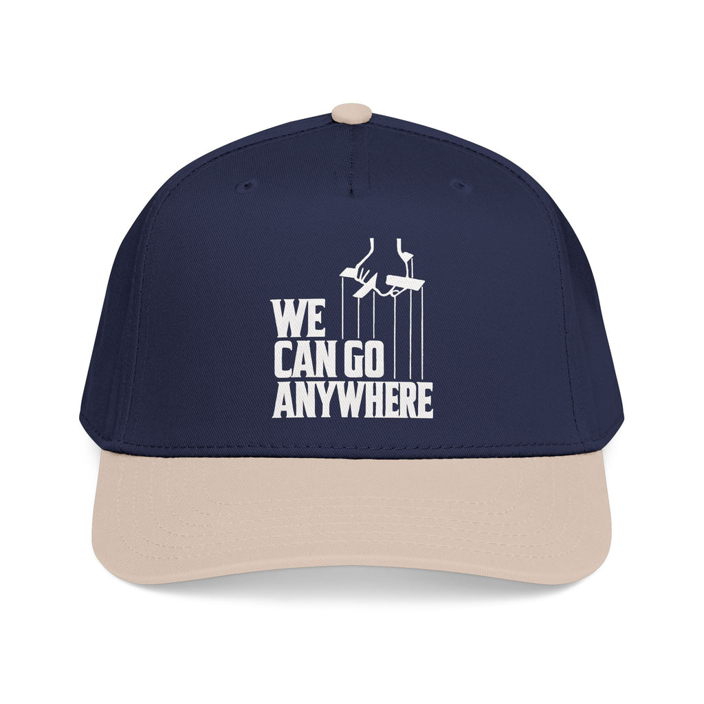 “We Can Go Anywhere” Stork Travel Dad Hat