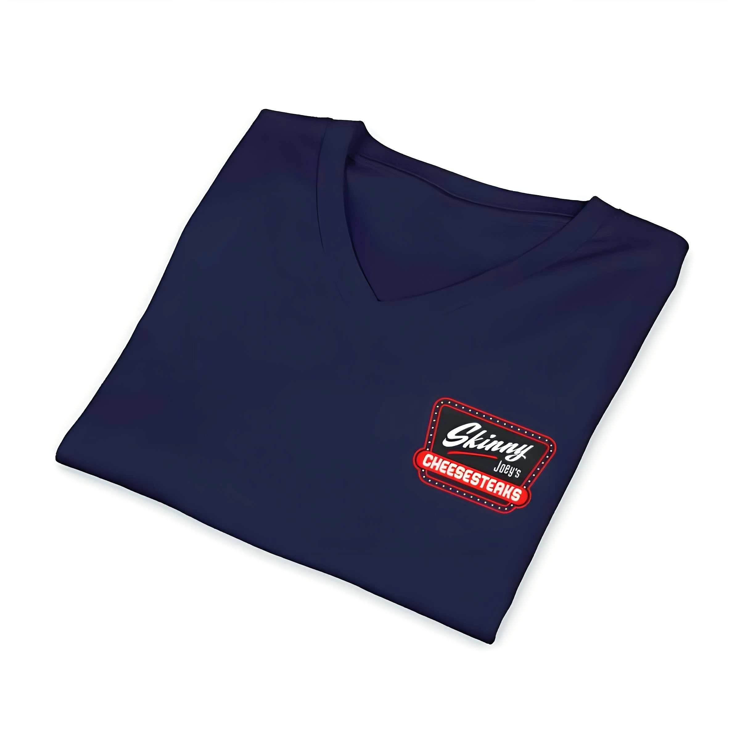 Skinny Joey's Cheesesteaks V-Neck T-Shirt