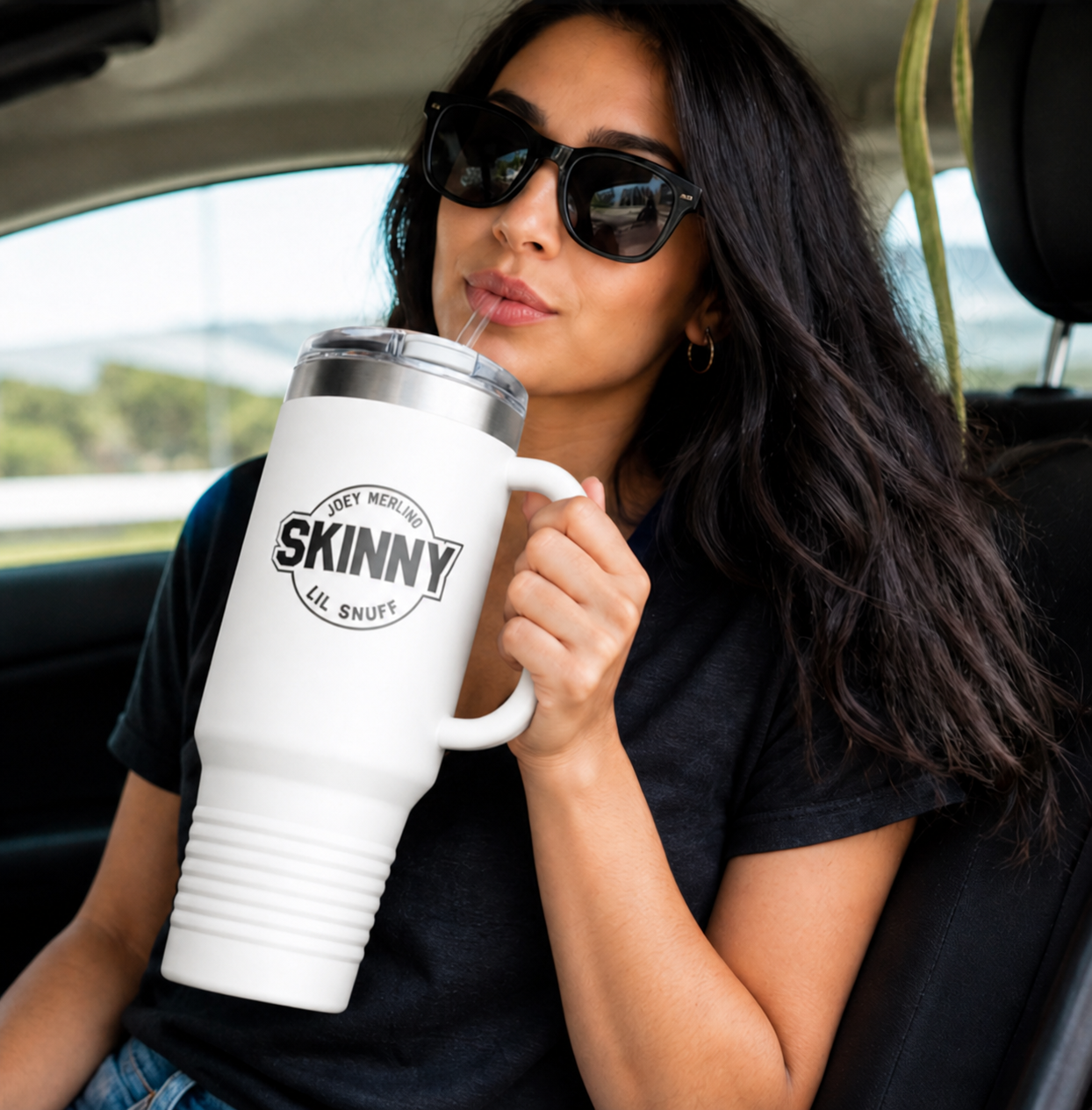 Skinny Joey x Lil Snuff 40oz Insulated Travel Mug