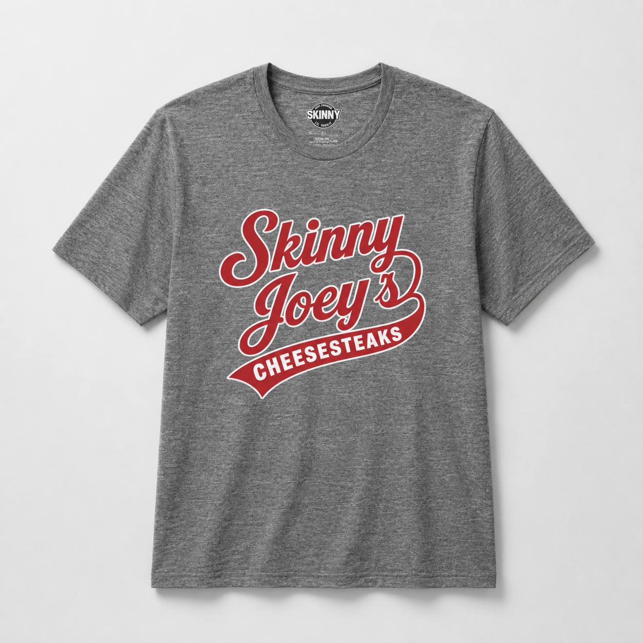 Skinny Joey's Cheesesteaks T-Shirt — Retro Diner Logo Tee