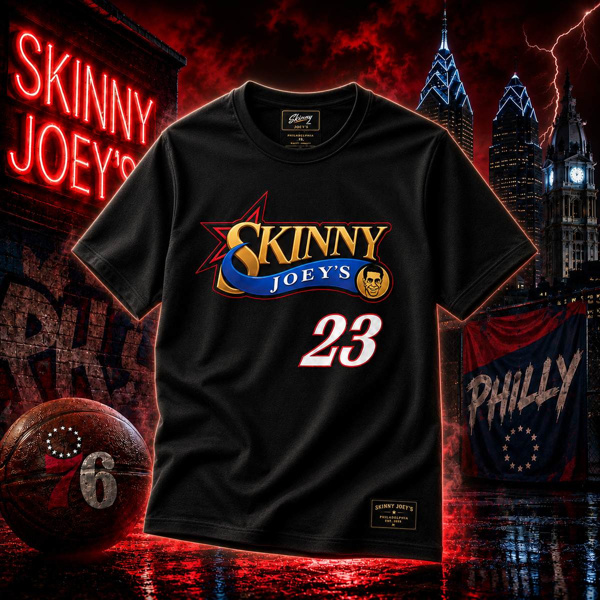 Skinny Joey's X LBJ23 T-Shirt