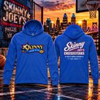 Skinny Joey's Cheesesteaks Hooded Long Sleeve Tee