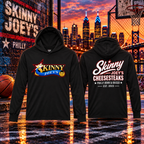 Skinny Joey's Cheesesteaks Hooded Long Sleeve Tee
