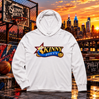 Skinny Joey's Cheesesteaks Hooded Long Sleeve Tee