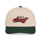 Lil Snuff Embroidered Baseball Cap — Retro Script Dad Hat
