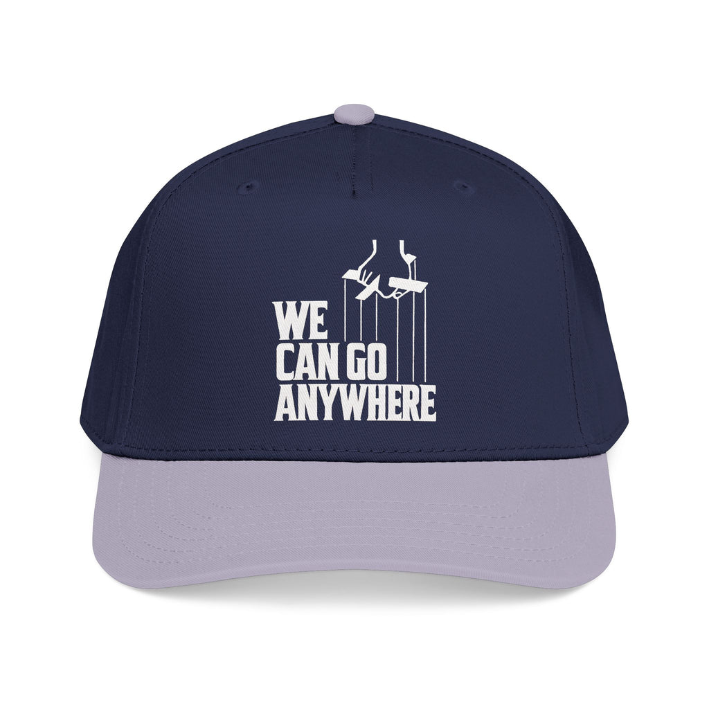 “We Can Go Anywhere” Stork Travel Dad Hat