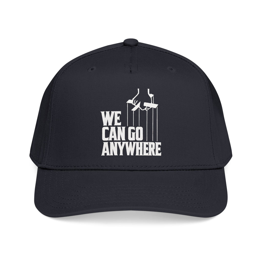 “We Can Go Anywhere” Stork Travel Dad Hat