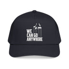 “We Can Go Anywhere” Stork Travel Dad Hat