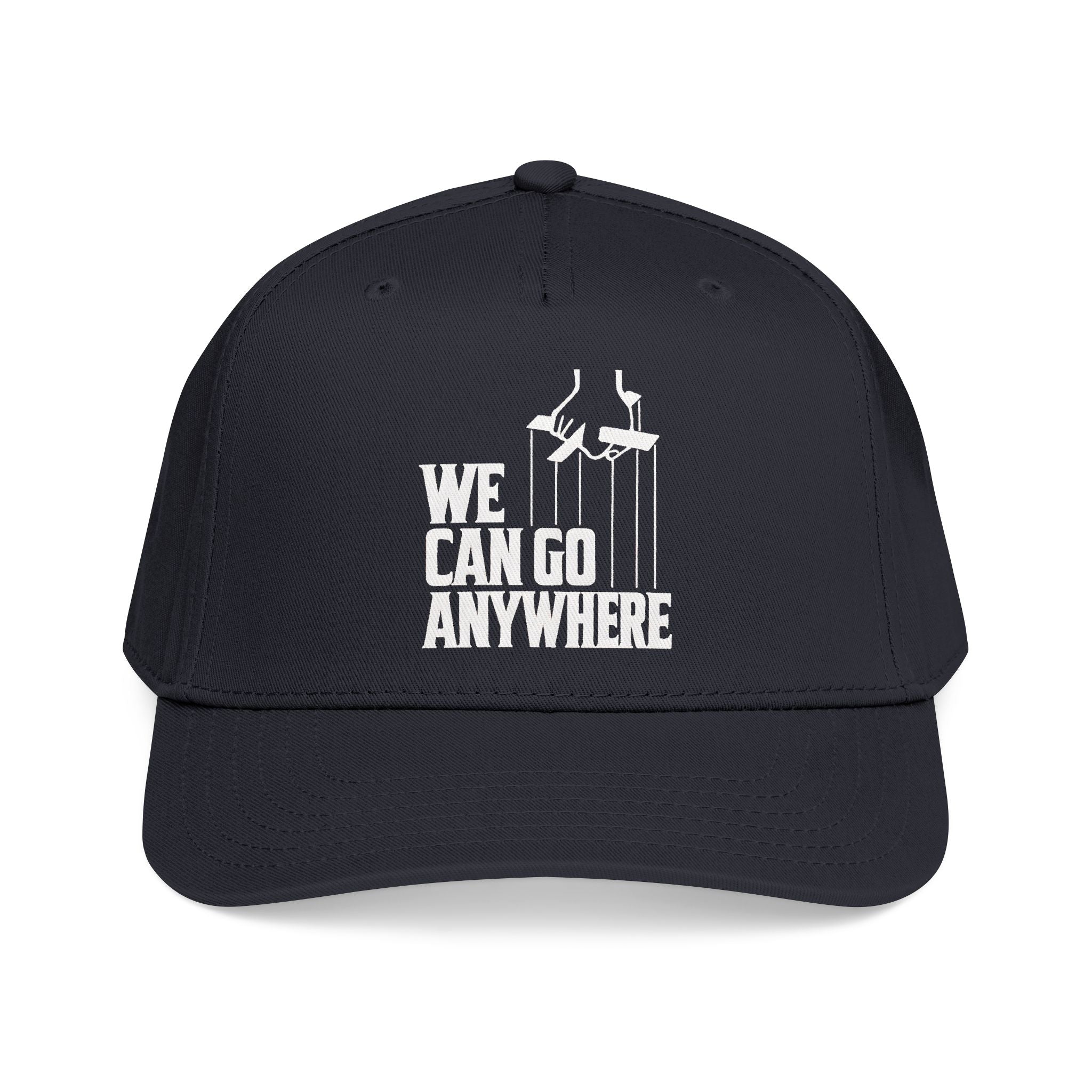 “We Can Go Anywhere” Stork Travel Dad Hat