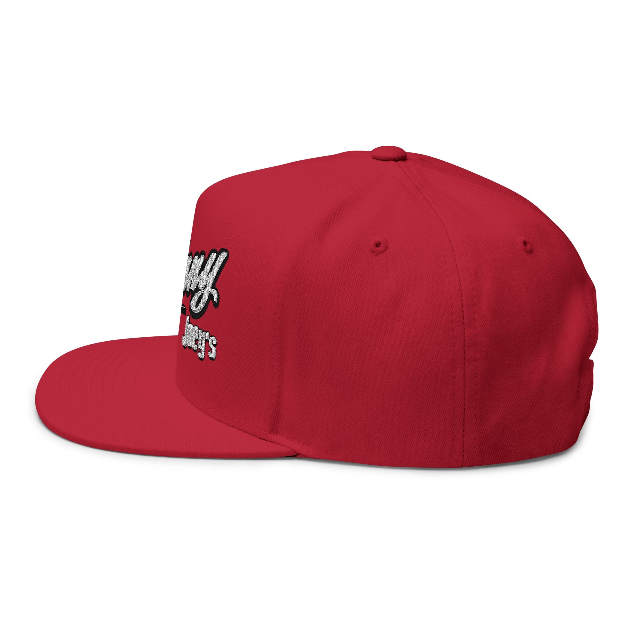 Skinny Joey's Embroidered Flat Bill Cap