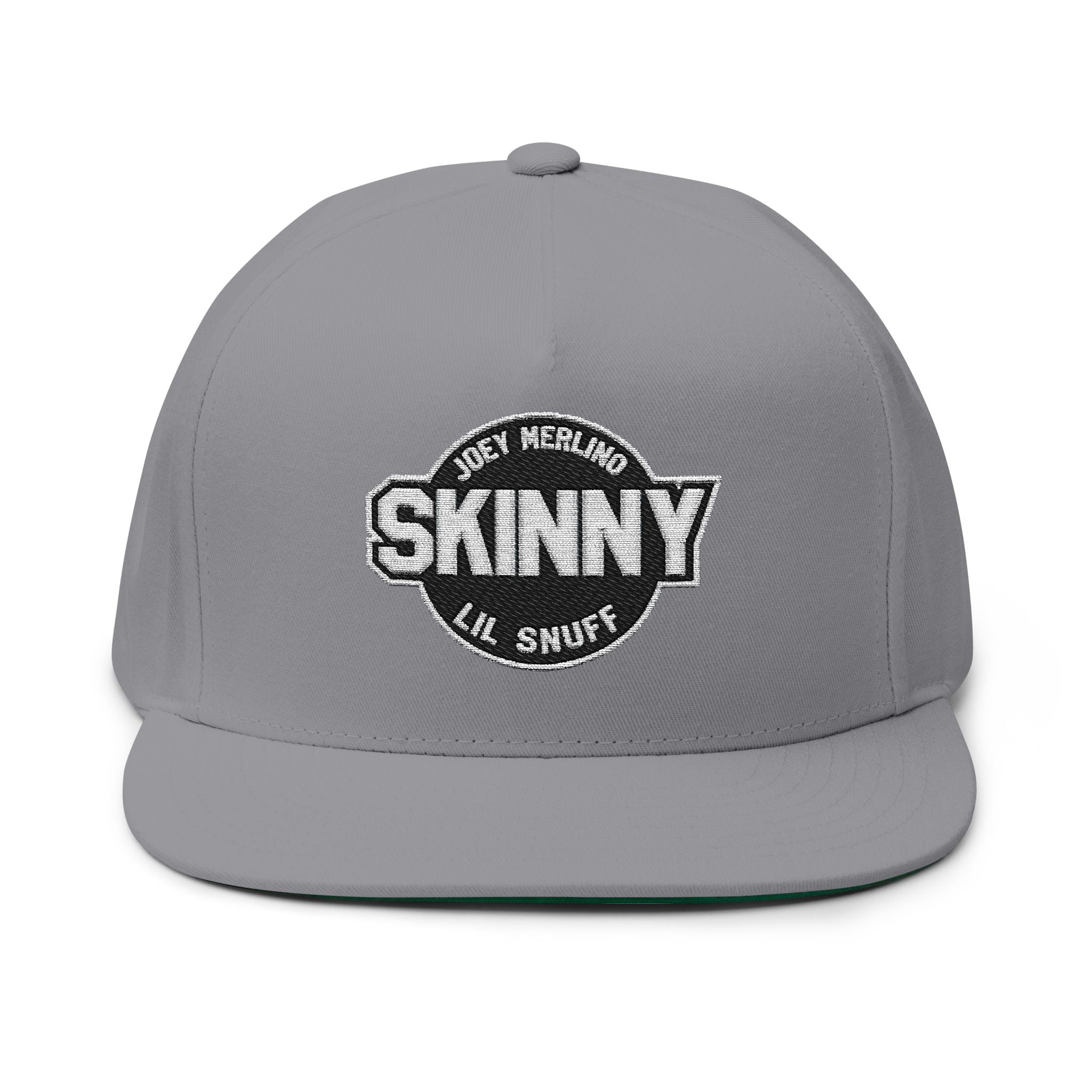 Skinny Joey Lil Snuff Embroidered Flat Bill Cap