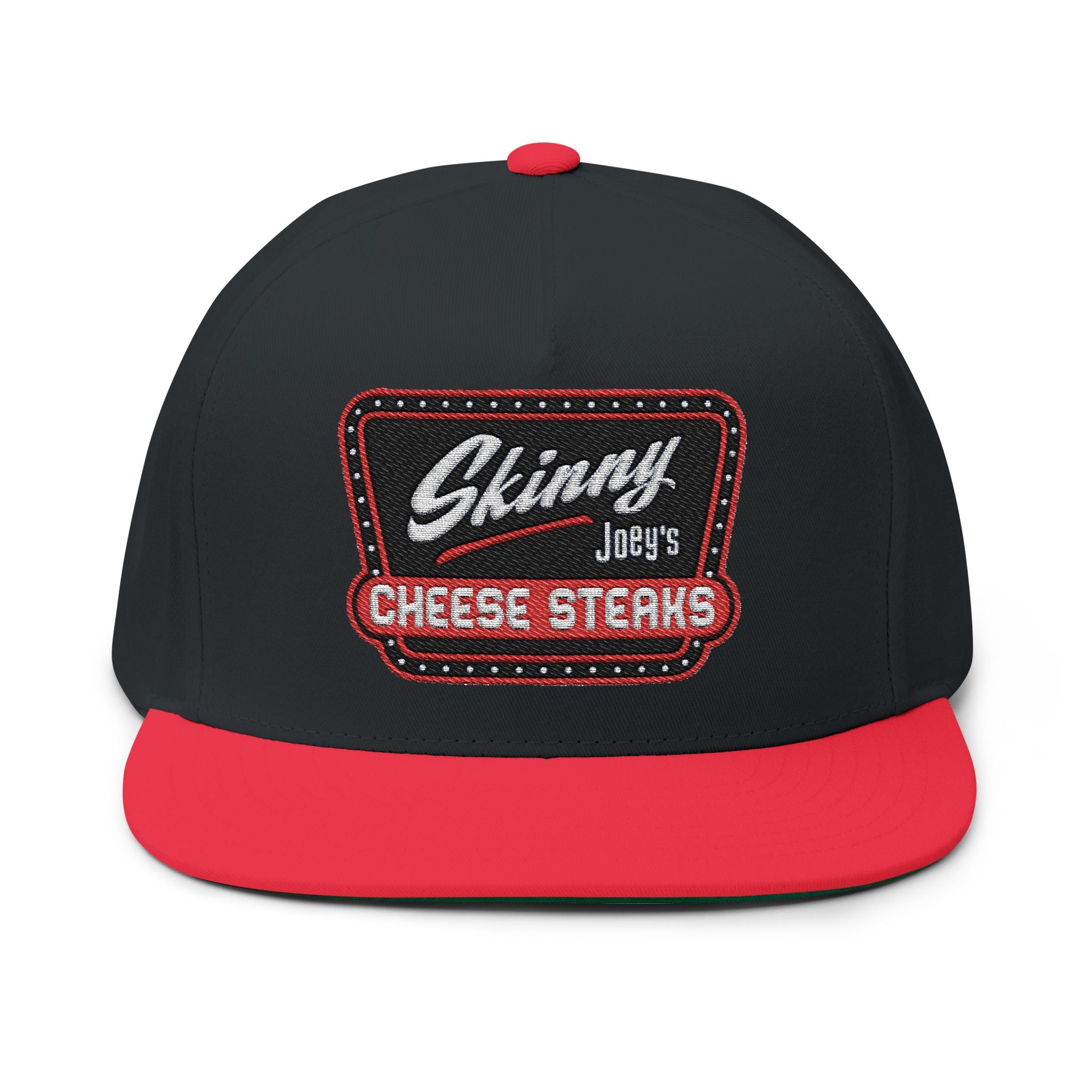 Skinny Joey's Embroidered Flat Bill Cap