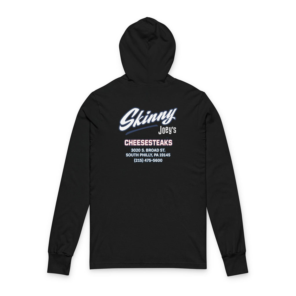 Skinny Joey's Cheesesteaks Hooded Long Sleeve Tee