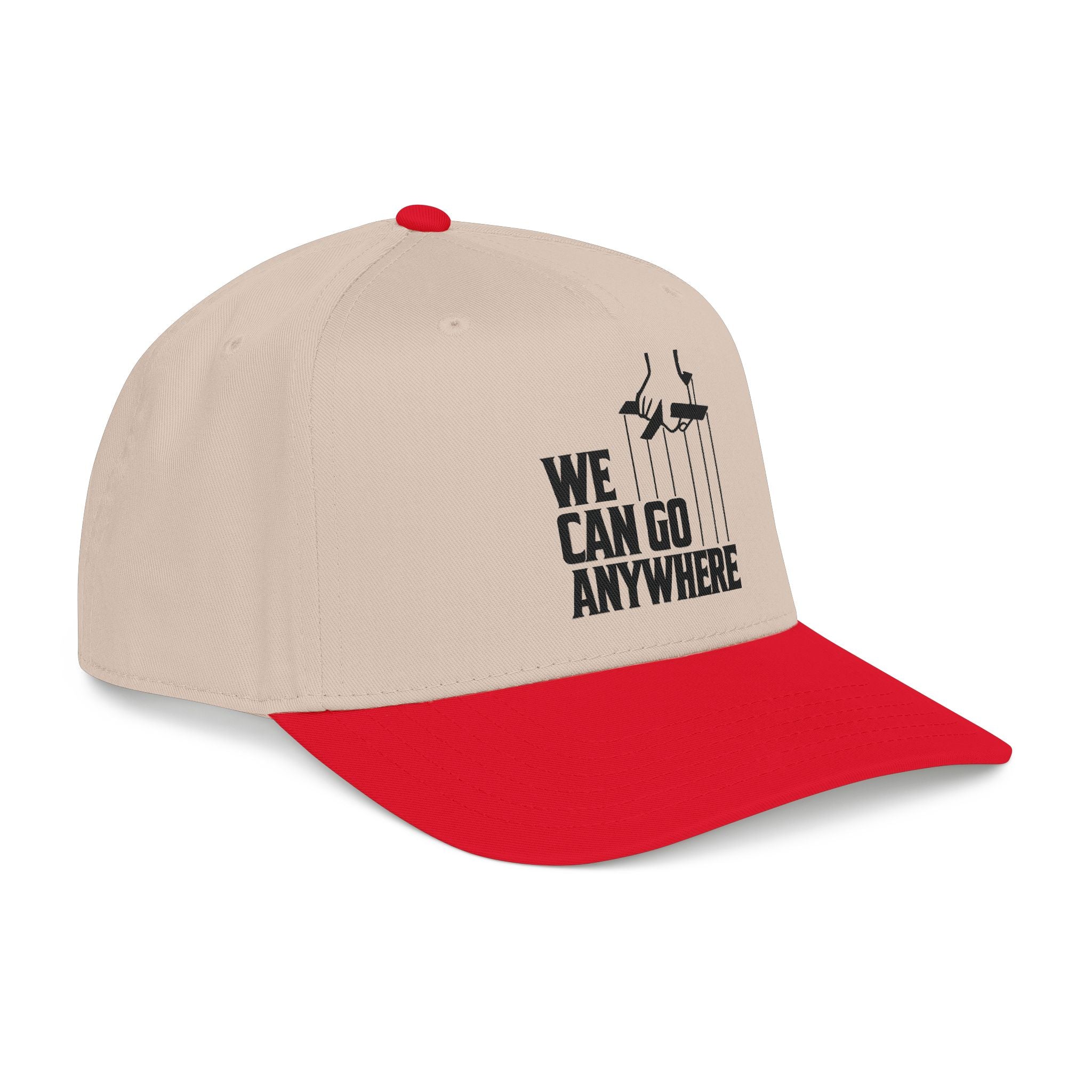 “We Can Go Anywhere” Stork Travel Dad Hat