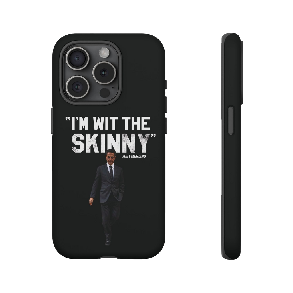 Respect The Call phone case for iPhone 15 Pro, matte finish, Philadelphia streetwear