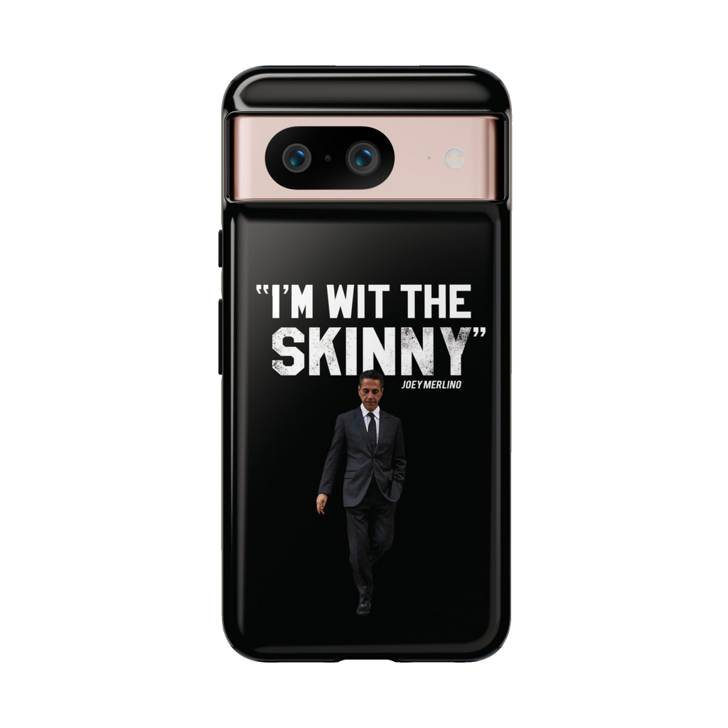 Respect The Call phone case for Google Pixel 8, glossy finish, Philadelphia streetwear