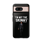 Respect The Call phone case for Google Pixel 8, glossy finish, Philadelphia streetwear