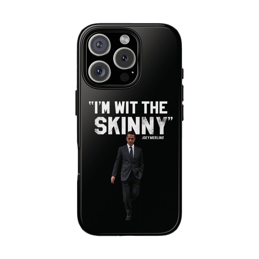 Respect The Call phone case for iPhone 16 Pro, glossy finish, South Philly streetwear