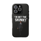 Respect The Call phone case for iPhone 16 Pro, matte finish, Philadelphia streetwear
