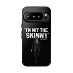 Respect The Call phone case for Google Pixel 9 Pro, glossy finish, Philadelphia streetwear