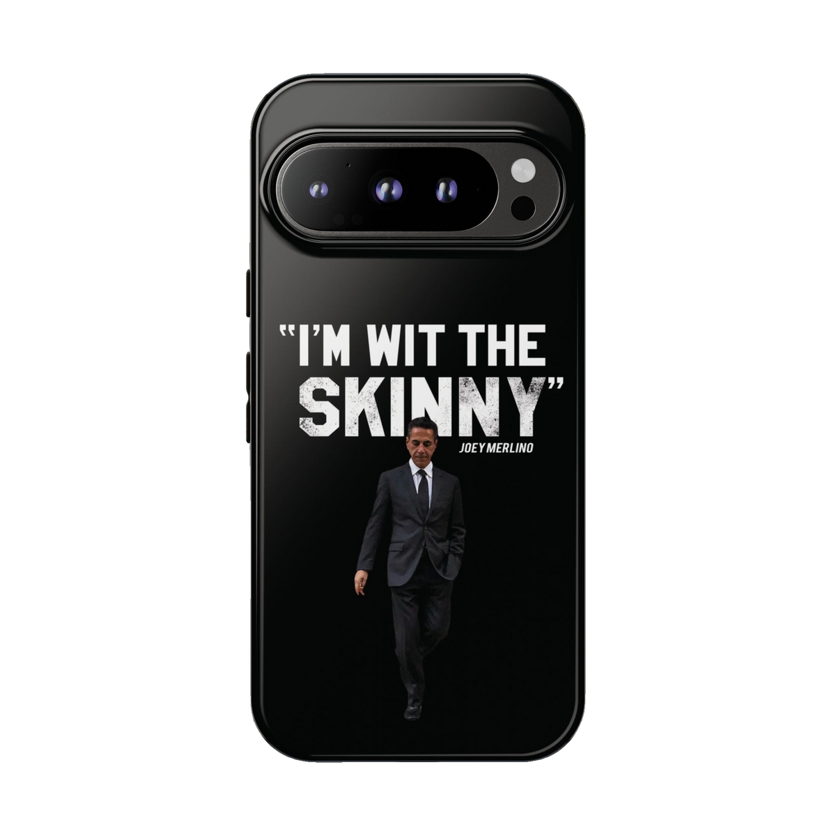 Respect The Call phone case for Google Pixel 9 Pro, glossy finish, Philadelphia streetwear