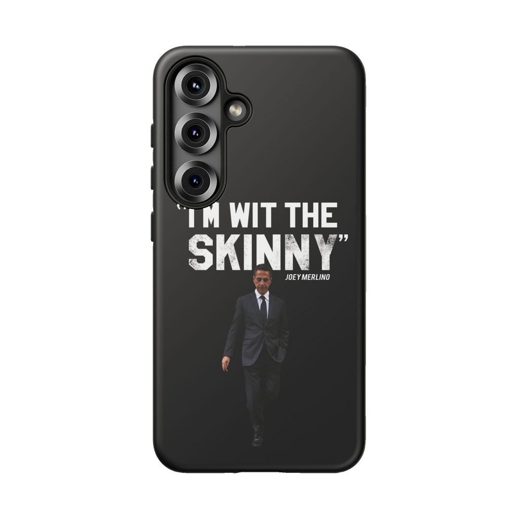 Respect The Call phone case for Samsung Galaxy S25, matte finish, Philadelphia streetwear