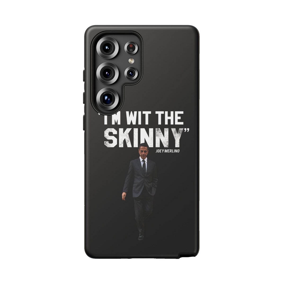 Respect The Call phone case for Samsung Galaxy S25 Ultra, matte finish, South Philly streetwear