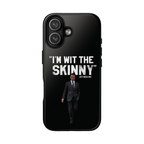 Respect The Call phone case for iPhone 17, glossy finish, Philadelphia streetwear