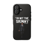 Respect The Call phone case for iPhone 17, matte finish, The Skinny with Joey Merlino podcast merch