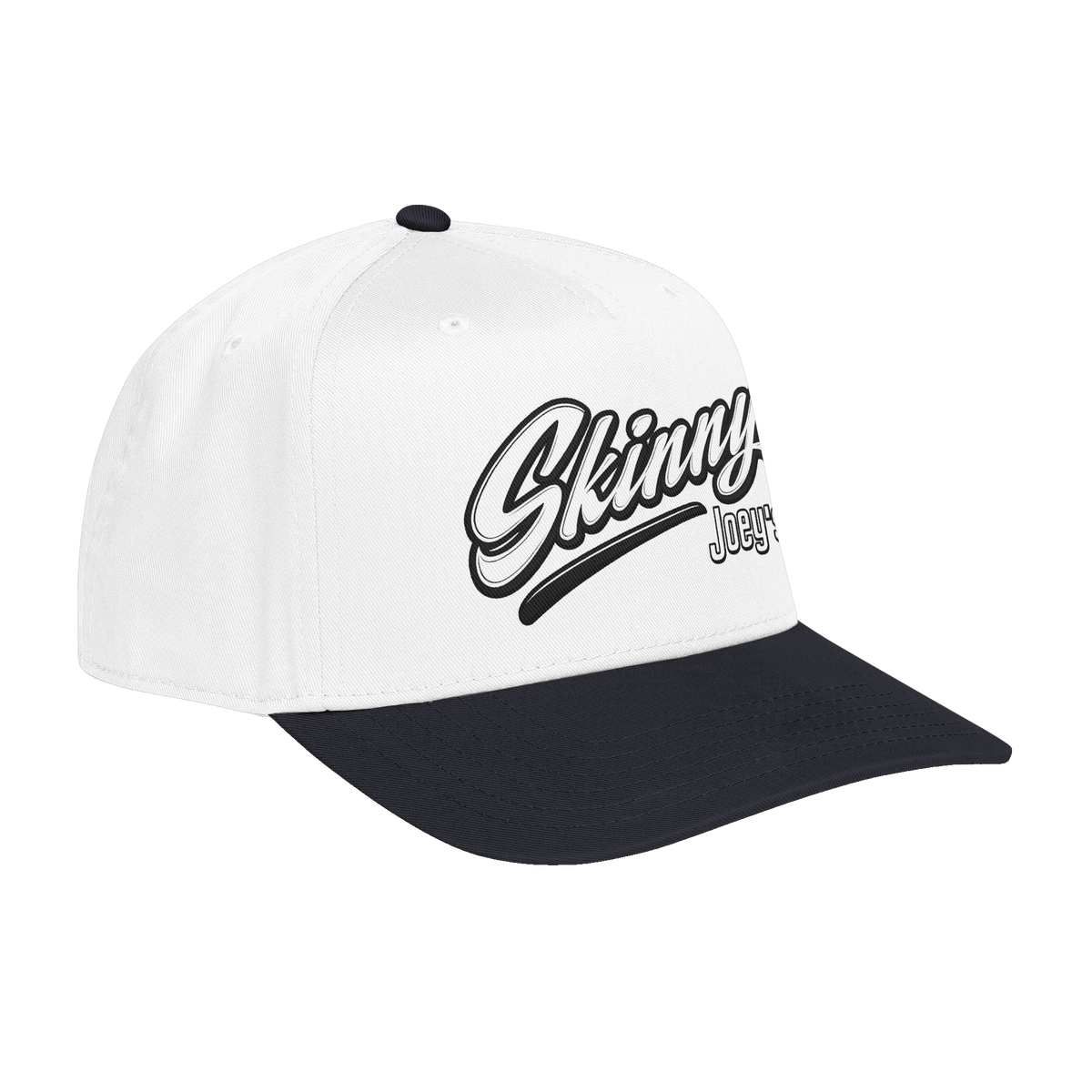Skinny Joey's retro script mid-profile cap, Skinny Joey's Cheesesteaks apparel