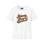 Skinny Joey's retro logo graphic tee, The Skinny Podcast with Joey Merlino & Lil Snuff merch
