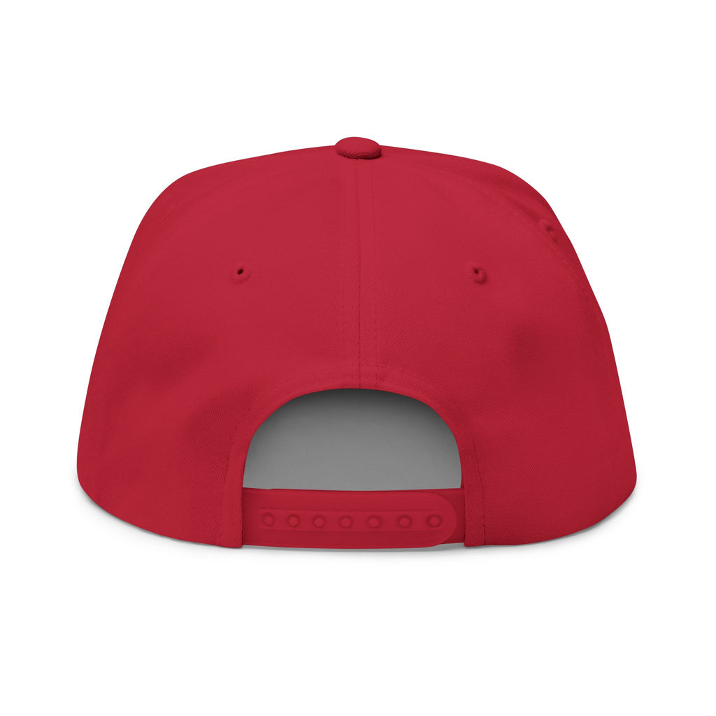 Skinny Joey's Embroidered Flat Bill Cap