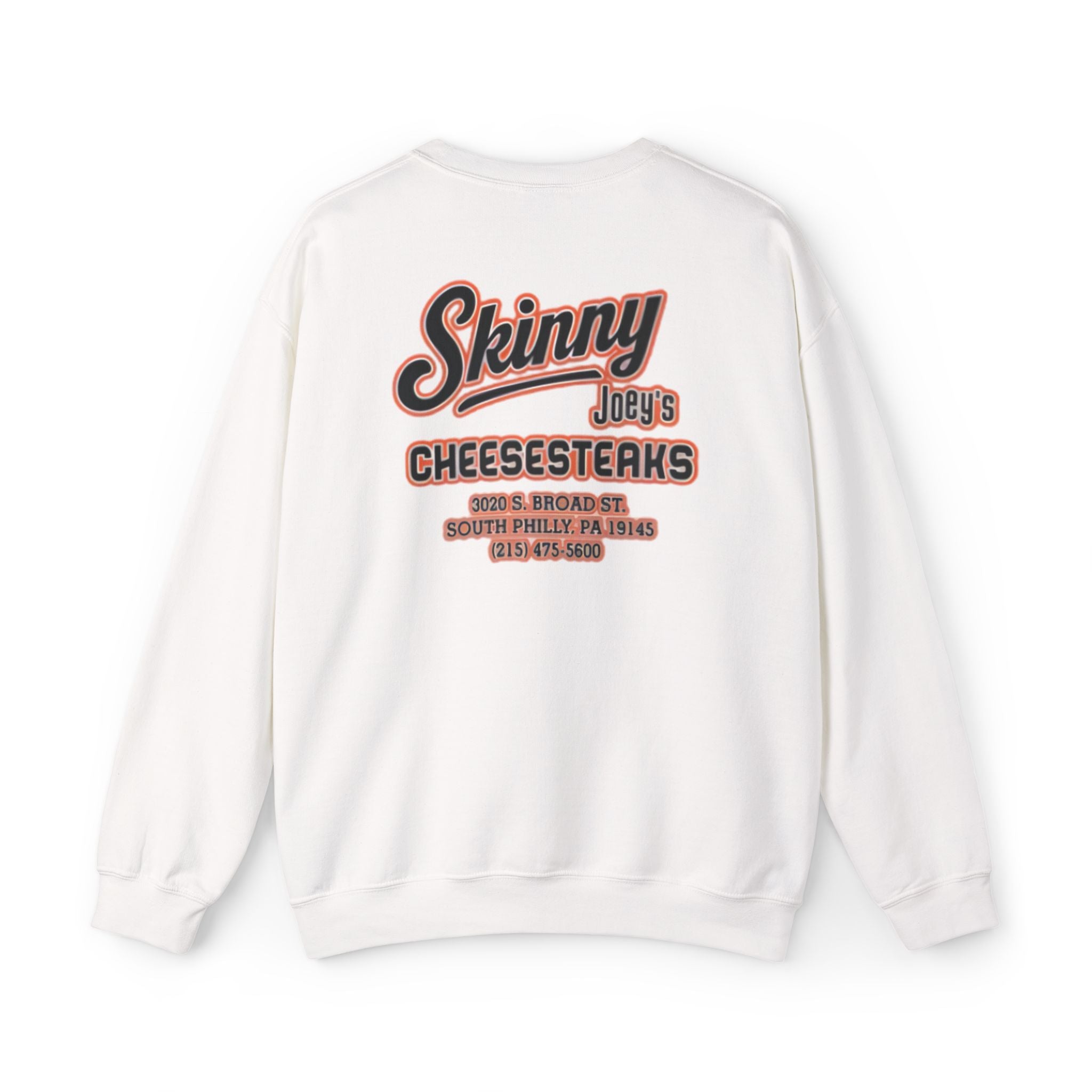 Skinny Joey’s Cheesesteaks Unisex Crewneck Sweatshirt | South Philly 3020 S. Broad St.