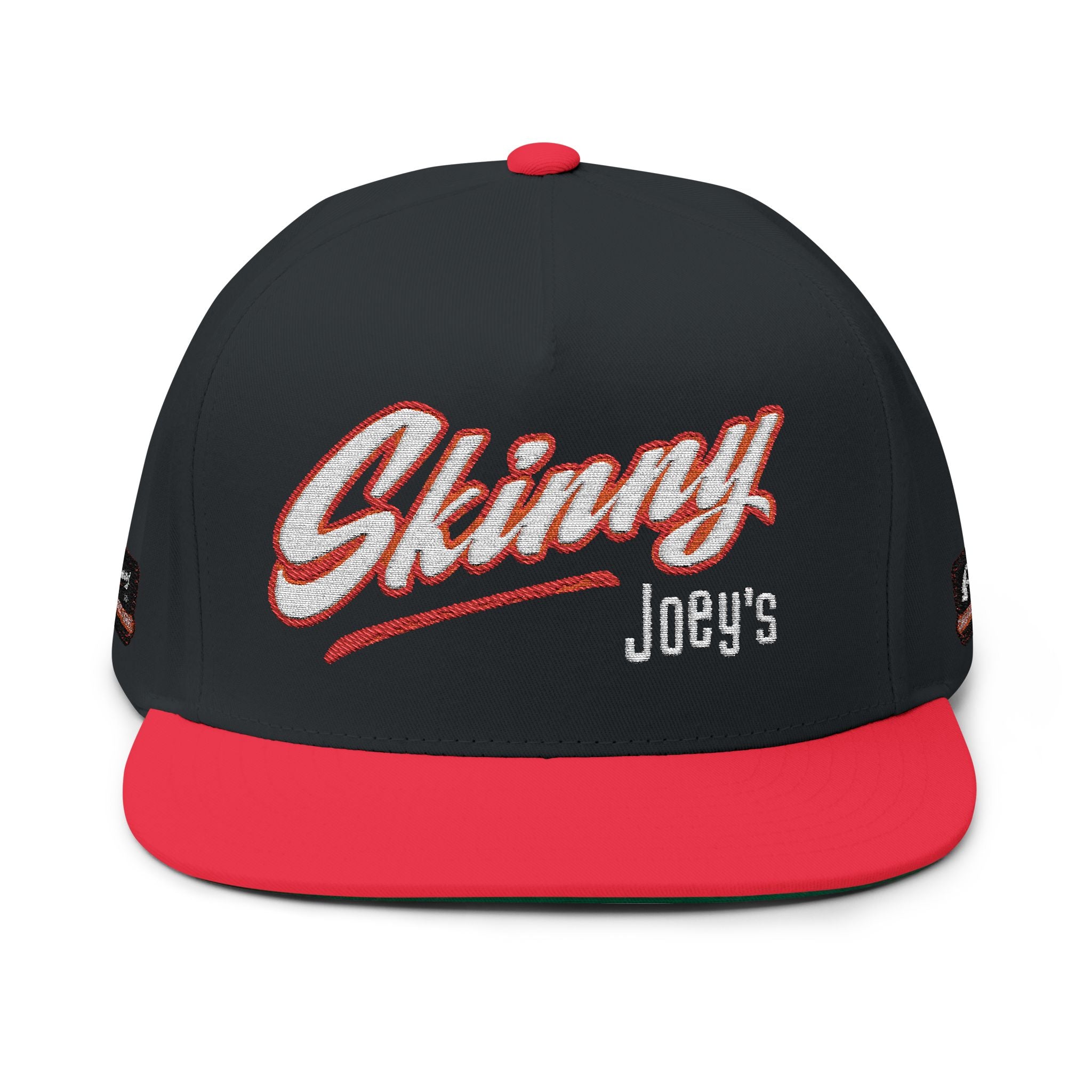 Skinny Joey’s Flat Bill Cap — Classic Edition Embroidery