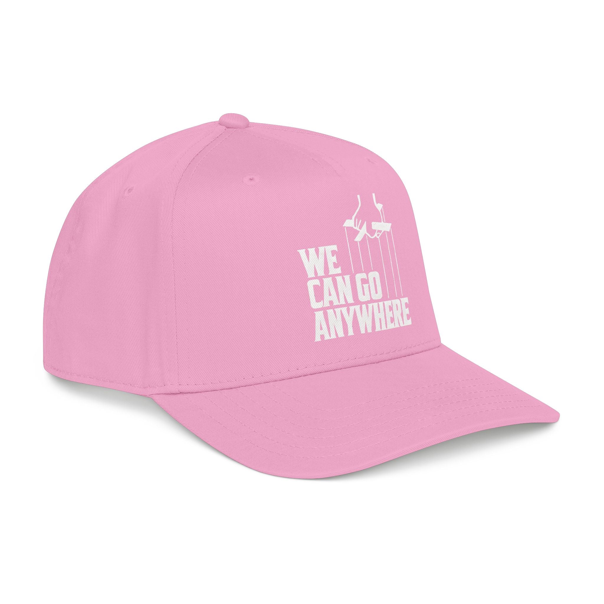 “We Can Go Anywhere” Stork Travel Dad Hat