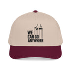 “We Can Go Anywhere” Stork Travel Dad Hat