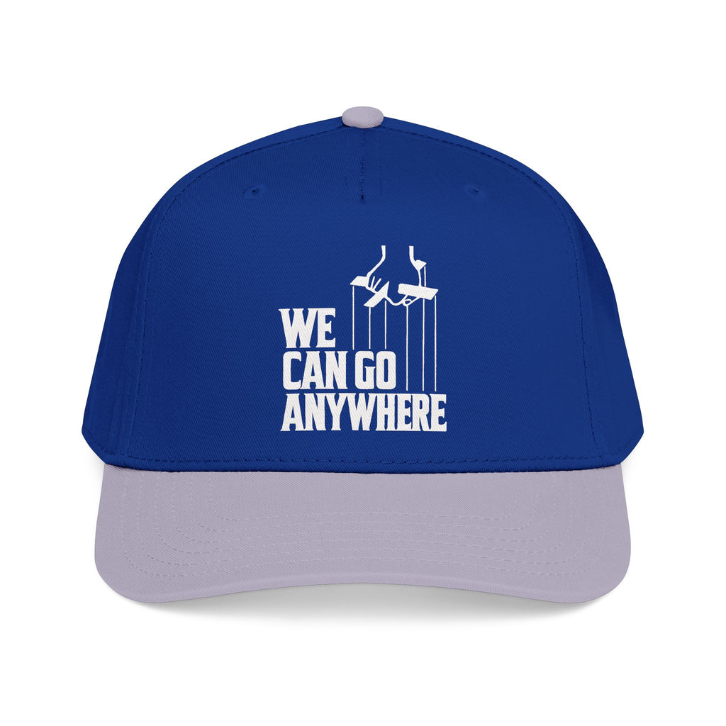 “We Can Go Anywhere” Stork Travel Dad Hat