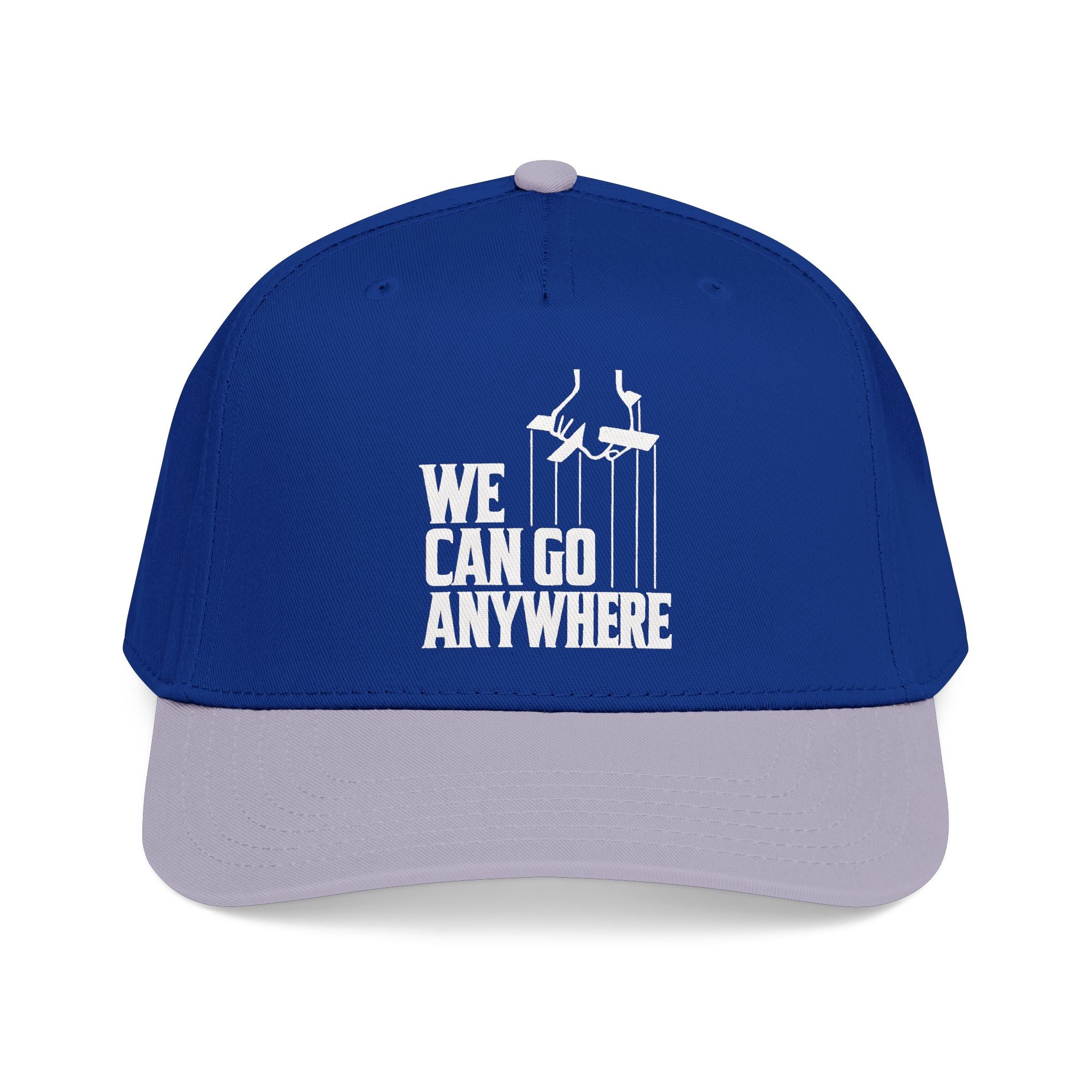 “We Can Go Anywhere” Stork Travel Dad Hat