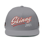 Skinny Joey’s Flat Bill Cap — Classic Edition Embroidery