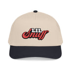 Lil Snuff Embroidered Baseball Cap — Retro Script Dad Hat