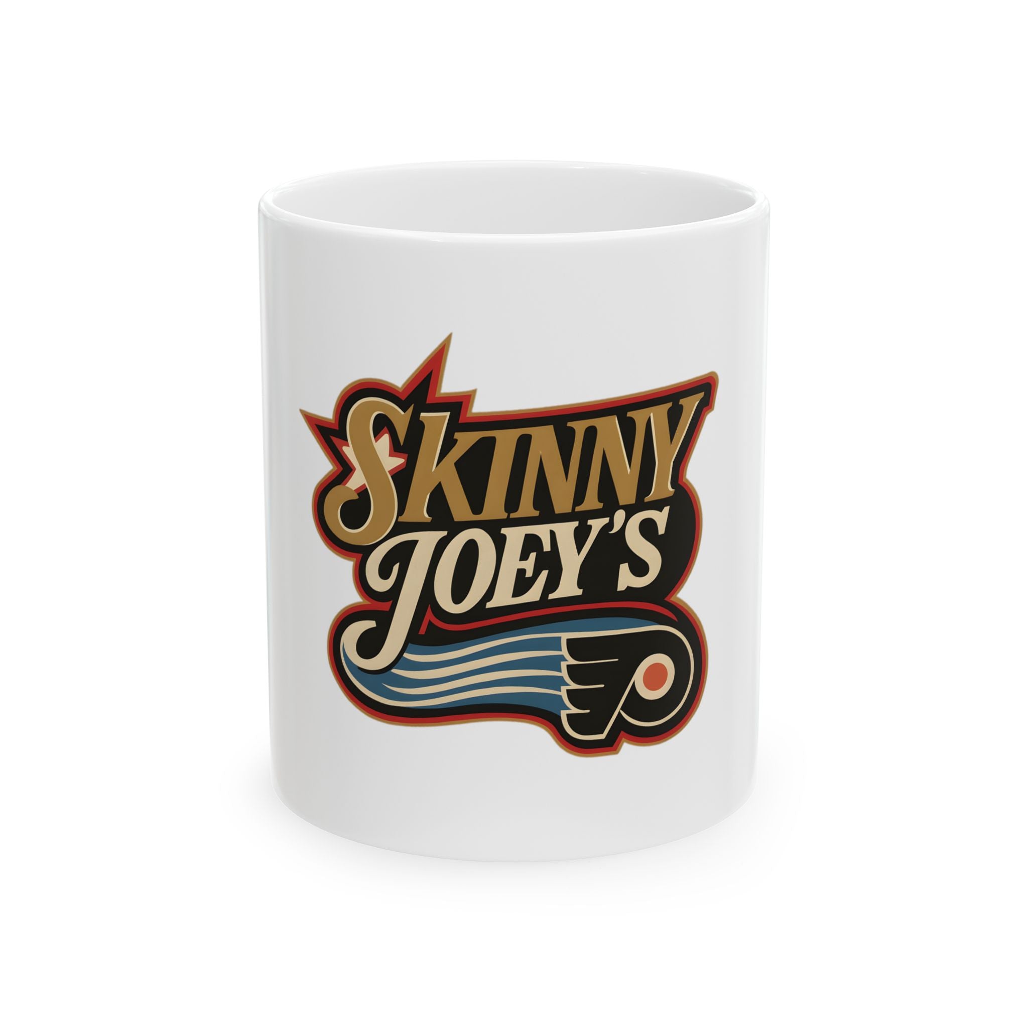 Skinny Joey's Retro Hockey Mug (11oz & 15oz)