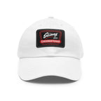 Skinny Joey Leather Patch Dad Hat