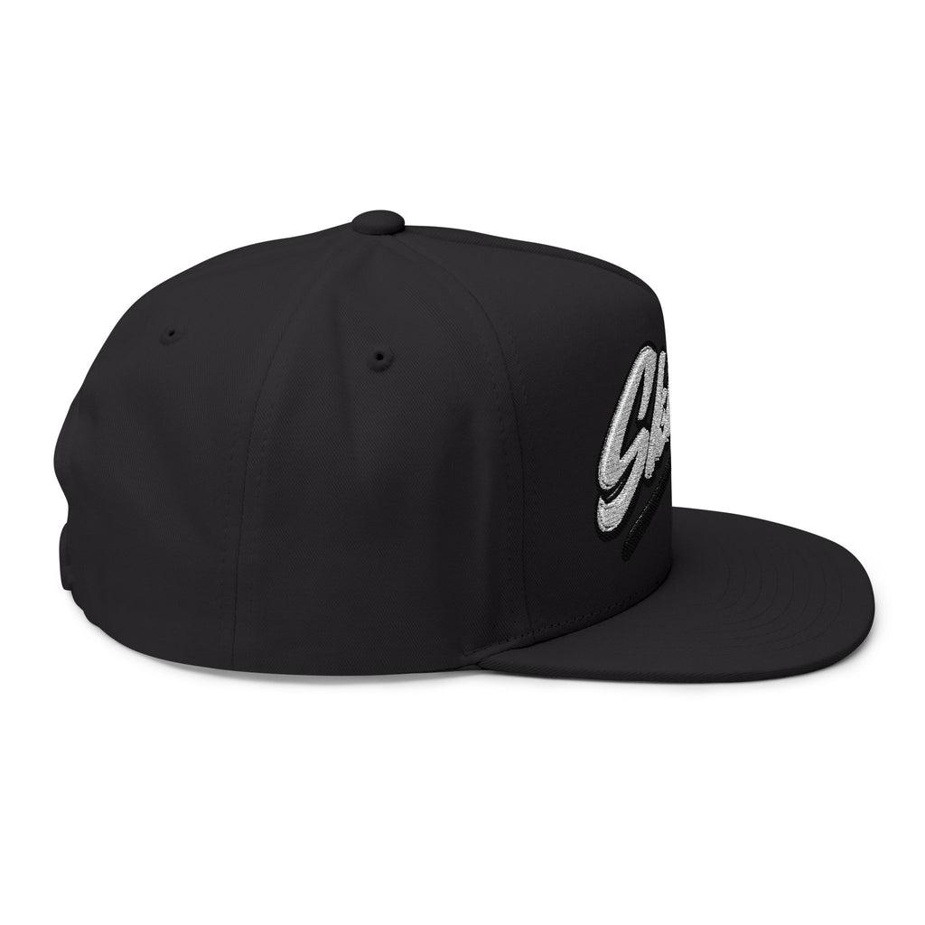 Skinny Joey's Embroidered Flat Bill Cap