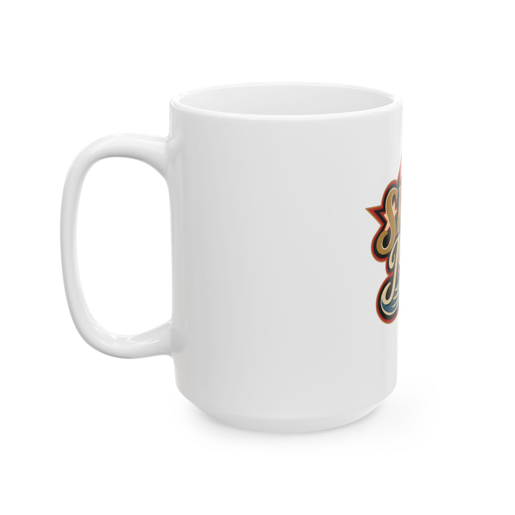 Skinny Joey's Retro Hockey Mug (11oz & 15oz)