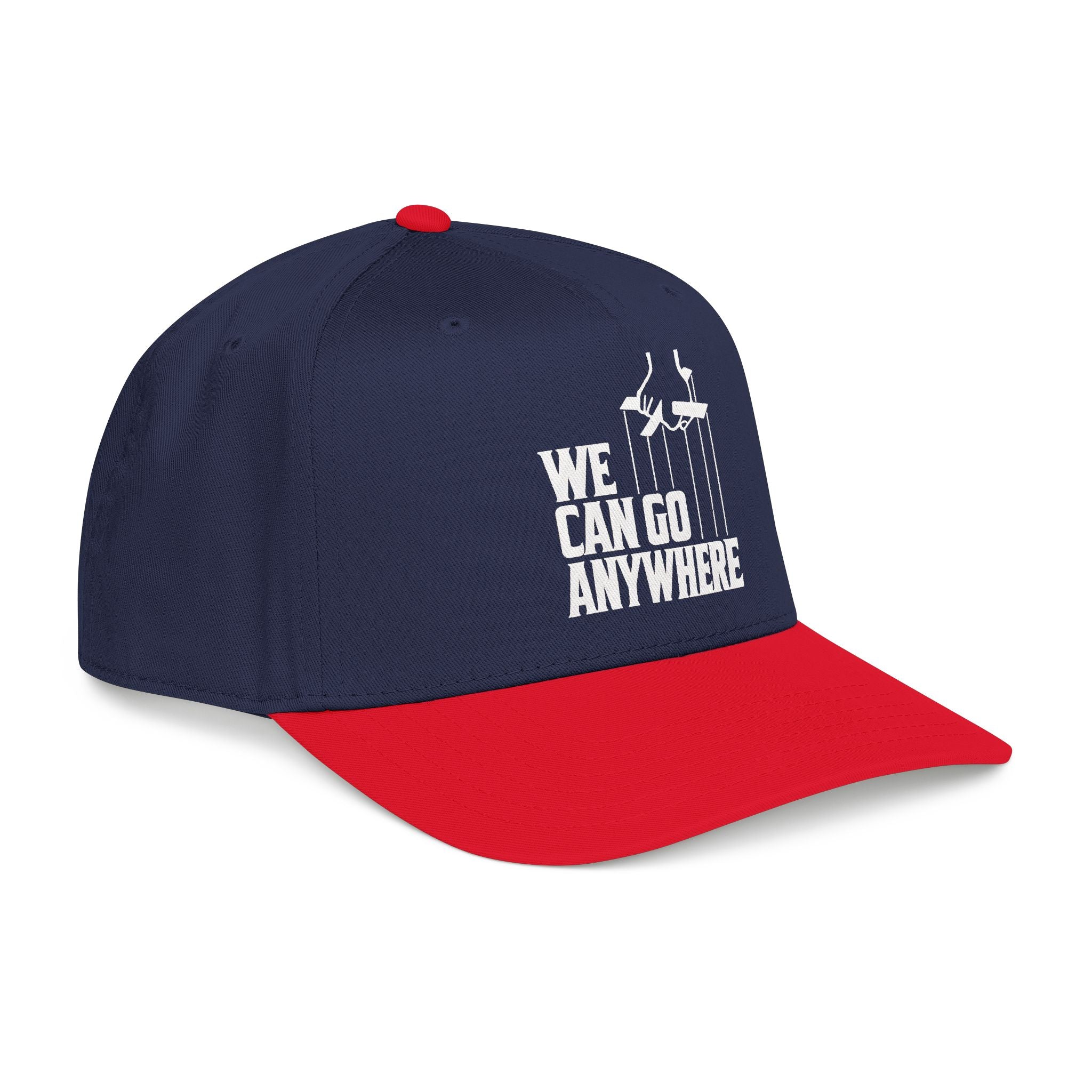 “We Can Go Anywhere” Stork Travel Dad Hat