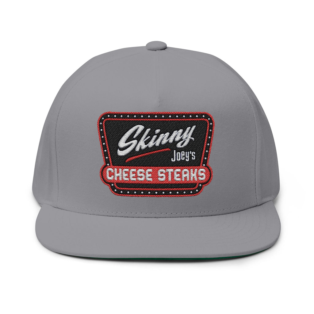 Skinny Joey's Embroidered Flat Bill Cap